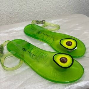 Katy Perry The Geli Sandal Avocado Green New Size 6